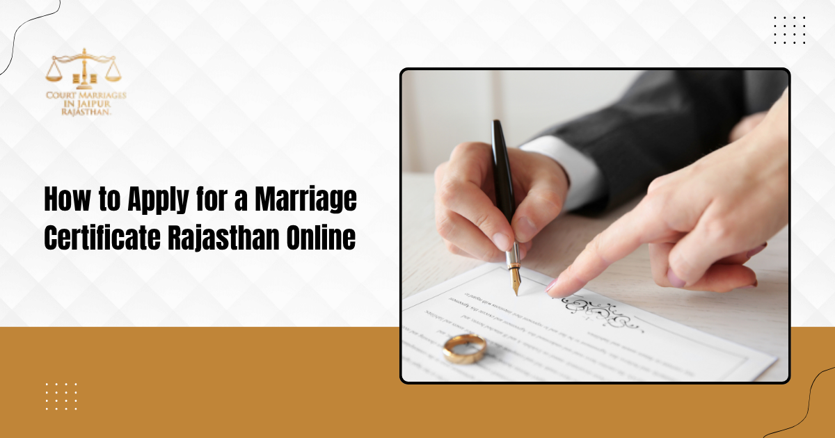 Marriage Certificate Rajasthan